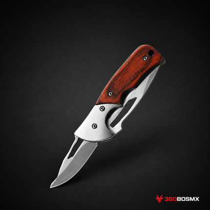 Mini navaja de Bolsillo Ultraligera EDC Mosquetón Integrado JF902