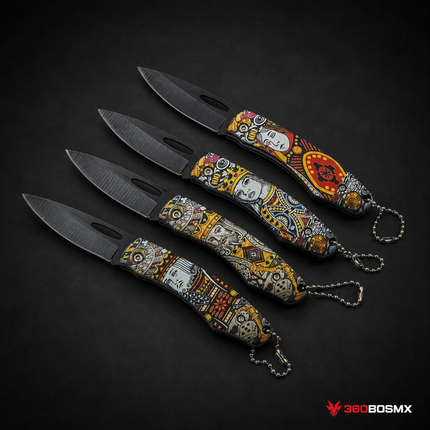 Set de 4 Mini Navajas de Bolsillo JF912 – Surtido