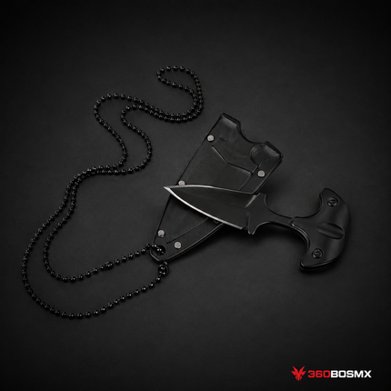 Mini Daga Táctica para Collar WXS03/F553 – Negro