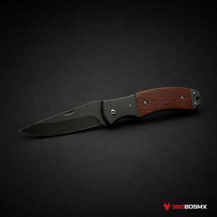 Navaja Plegable Compacta 18.5 cm Mango Madera JF848