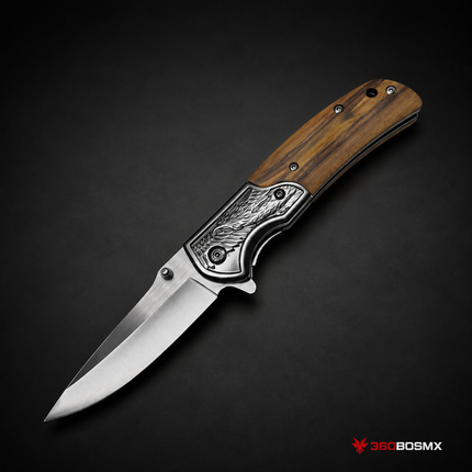 Navaja EDC Diseño Águila Plegable Supervivencia JF986