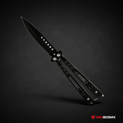 Navaja mariposa JF920 negra