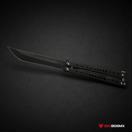 Navaja mariposa JF930 negra