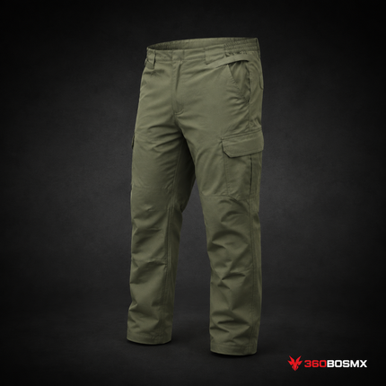 Pantalón Comando Táctico de Importación CK012 – Verde, Talla 36