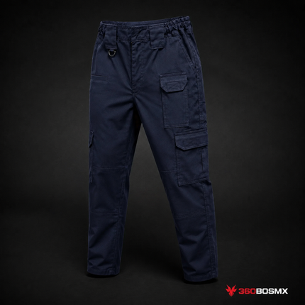 Pantalón Comando Táctico Multibolsas SN284 – Azul marino, Talla 32