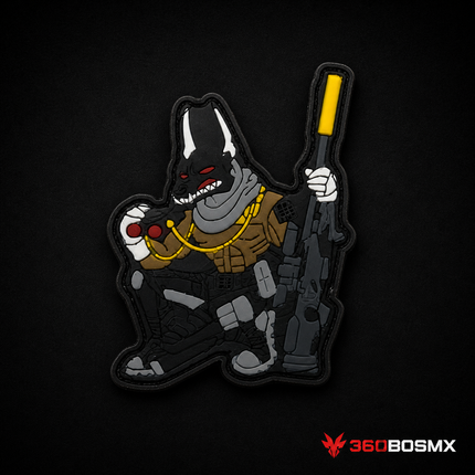 Parche Anubis con Rifle GJP QZ00 – Multicolor