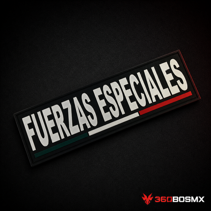 Parche Fuerzas Especiales QZ00 – Negro