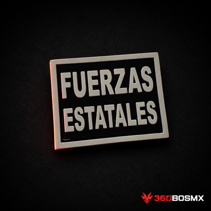 Parche Fuerzas Estatales QZ00 – Negro