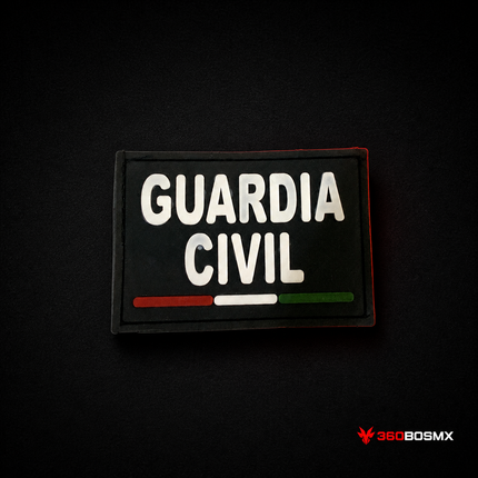 Parche Guardia Civil Rectangular QZ00 – Negro