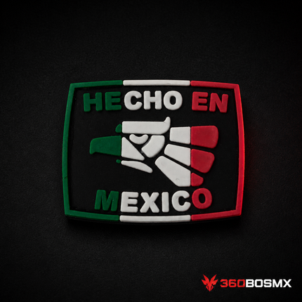 Parche Hecho en México QZ00 – Tricolor