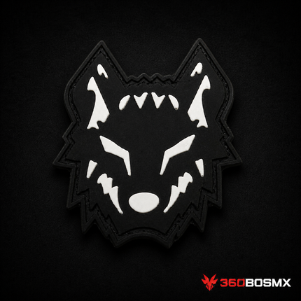 Parche Lobo Black GJP QZ00 – Negro