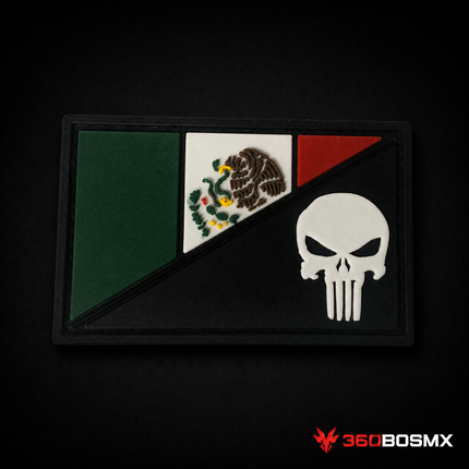 Parche Bandera México Punisher GJP QZ00 – Tricolor