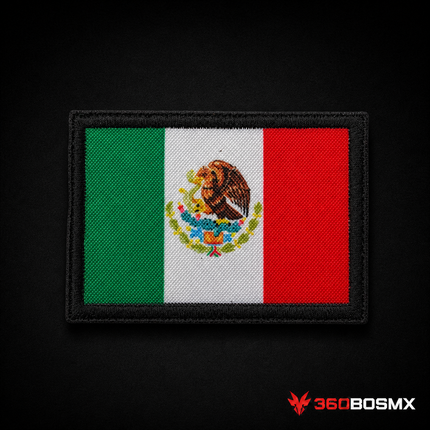 Parche Bandera México de Tela GJP QZ00 – Tricolor