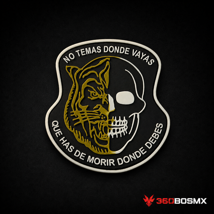 Parche No Temas Donde Vayas GJP QZ00 – Negro