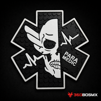 Parche Paramedic GJP QZ00 – Negro