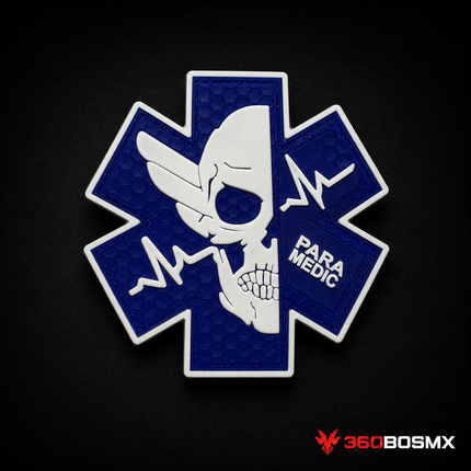 Parche Paramédico QZ00 – Azul