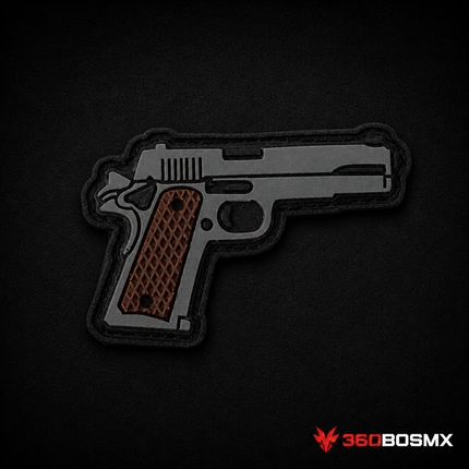 Parche Pistola GJP QZ00 – Negro