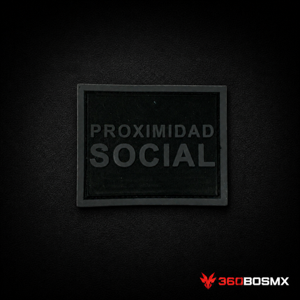 Parche Proximidad Social GJP QZ00 – Negro