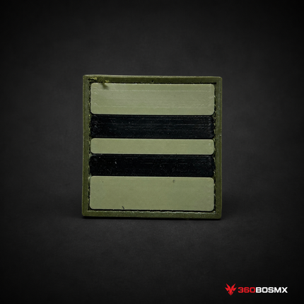 Parche de Rango Sargento Segundo QZ00 – Verde Olivo