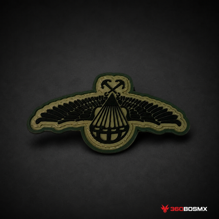 Parche Alas de Paracaidista Naval QZ00 – Verde Olivo