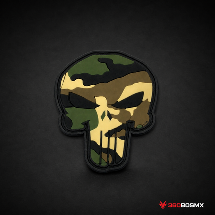 Parche Calavera Multicam QZ00 – Camuflaje