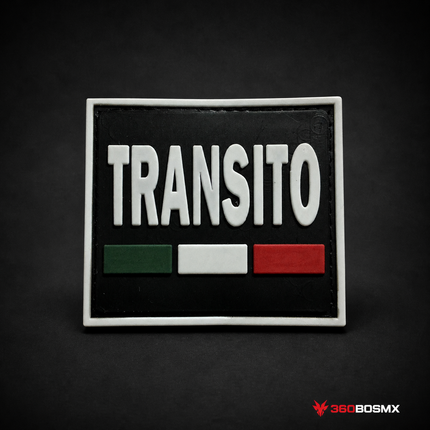 Parche Tránsito QZ00 – Negro