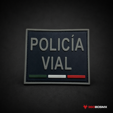 Parche Policía Vial QZ00 – Azul