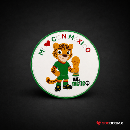 Parche Mi Corazón México Mundial QZ00 multicolor