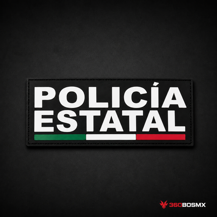 Parche Policía Estatal QZ00 negro