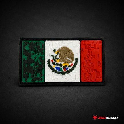 Parche Bandera México Digital QZ00