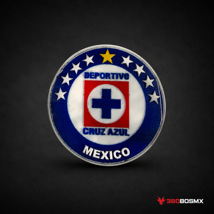 Parche Cruz Azul QZ00 – Azul