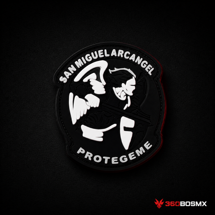 Parche San Miguel Arcángel #43 QZ00 – Negro