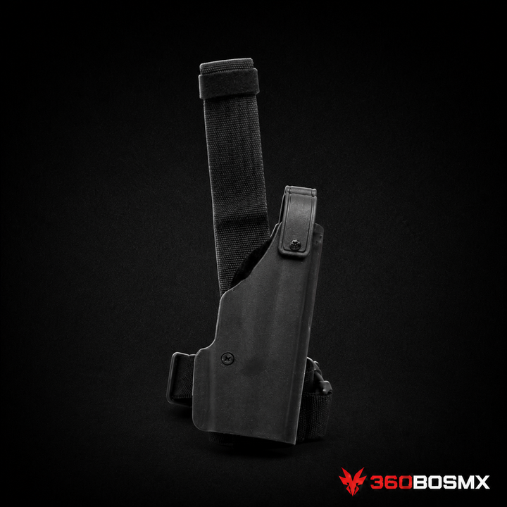 Piernera con Holster para Glock PJ087 – Negra