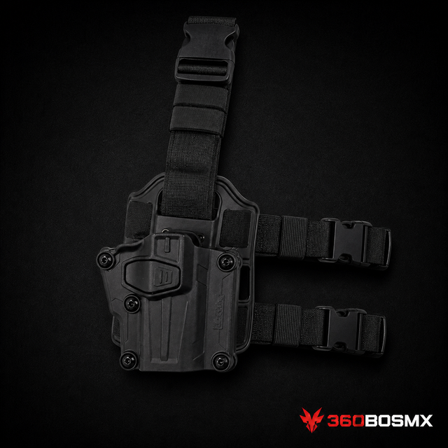 Piernera con Holster Universal Ajustable WG88-05 – Negra MP