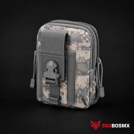Bolsa Militar Para El Celular Sistema Molle Tactica PJ707/8031s – Gris pixel