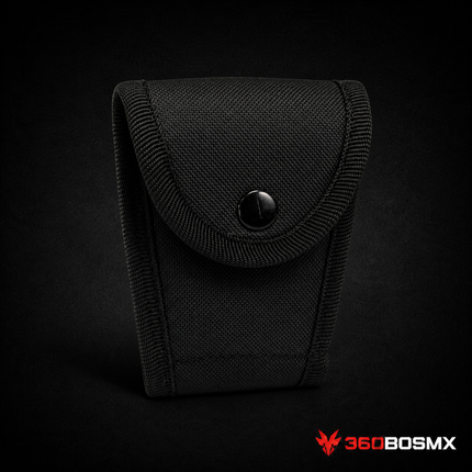 Porta Esposas de Nylon 13 × 9 cm SN243 – Negro