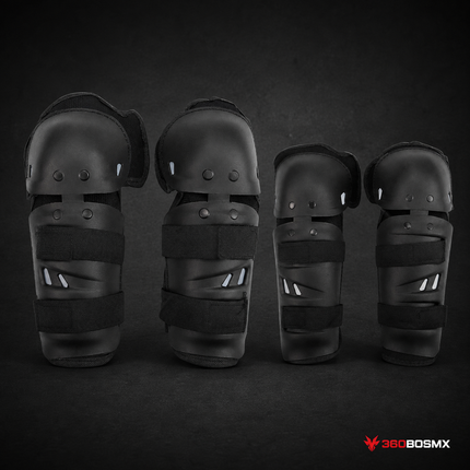 Rodilleras y coderas para motociclismo M130 negras