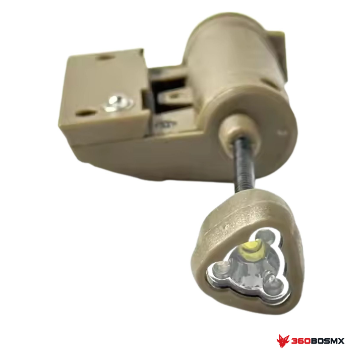Luz LED modular para riel de casco JFTKD MPMM · 360BOSMX