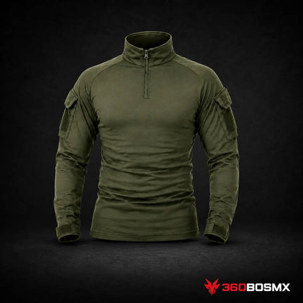 Camisa Comando Rápida KP de Manga Larga – Verde olivo MP