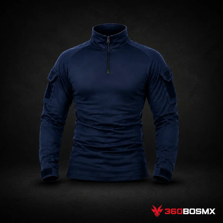 Camisa Comando Rápida KP de Manga Larga – Azul marino MP