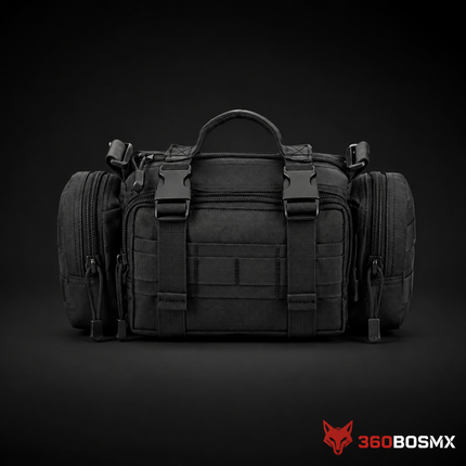 Mochila 3 L Maletín Multiposición Militar Táctica SN266 – Negro