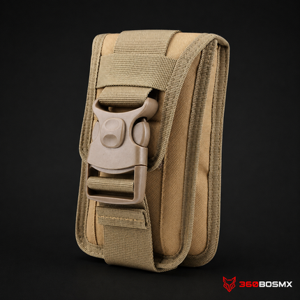 Cartera Táctica Militar Porta Celular Molle Tarjeta Sn1589 – Caqui