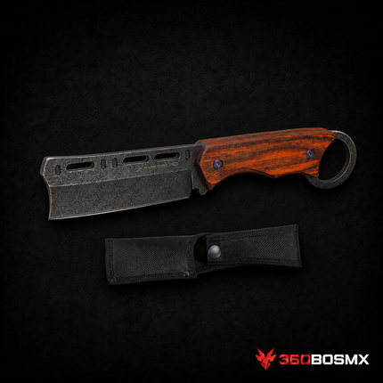 Cuchillo de Monte Grabado Lion Tools 8482 | 360BOSMX