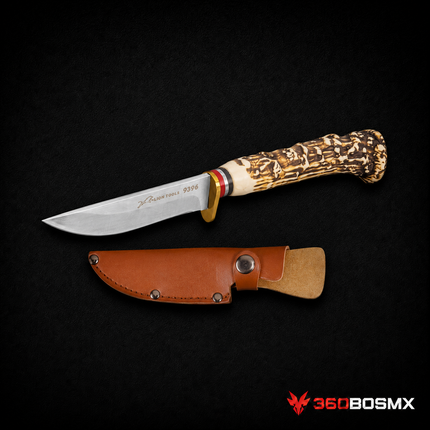 Cuchillo de Monte Imitación Cuerno Lion Tools 9396 | 360BOSMX