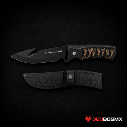 Cuchillo de Monte con Cuerda Lion Tools 9420 | 360BOSMX