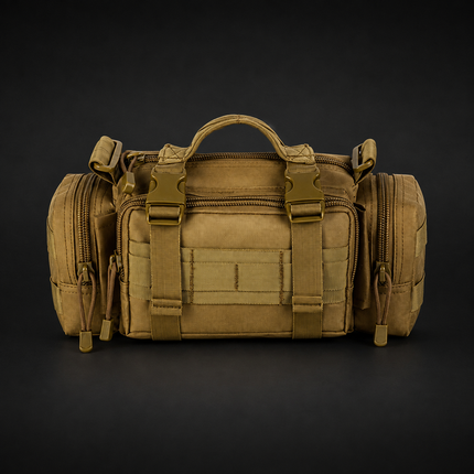 Mochila 3 L Maletín Multiposición Militar Táctica WZ01 – Caqui