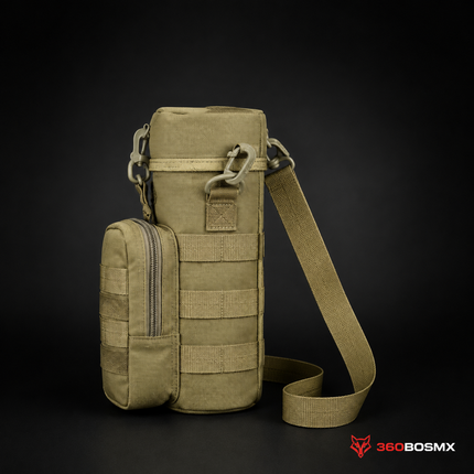 Mochila Táctica Militar Para Botella De Agua WZ627 – Caqui