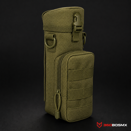 Mochila Táctica Militar Para Botella De Agua WZ627 – Verde militar