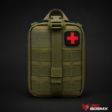 Mochila Botiquín Táctico Militar Viaje 2.5 Litros WZ902 – Verde militar
