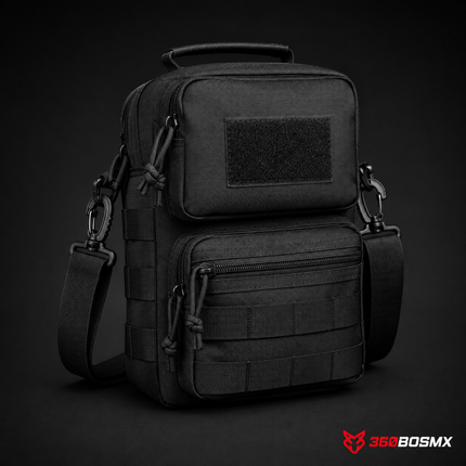 Mochila Táctica Militar Cruzada Multiusos Campismo Ciclista Wz9060 – Negro